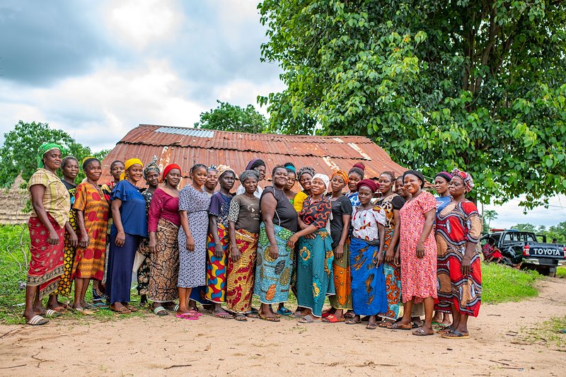 Women Cooperative group in Mbaatindi.