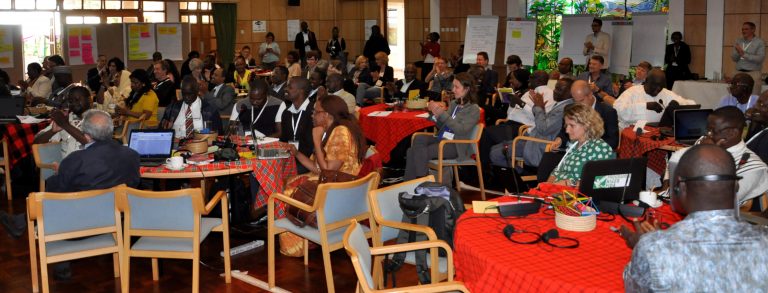 Participants at the closing session of the workshop. Photo: World Agroforestry Centre/Susan Onyango