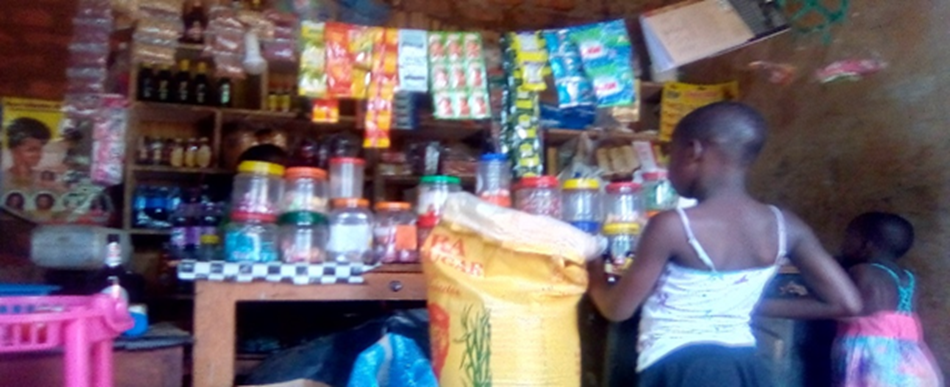 A small business started with support from Narogole VSLA. (Credit: FAO Uganda)