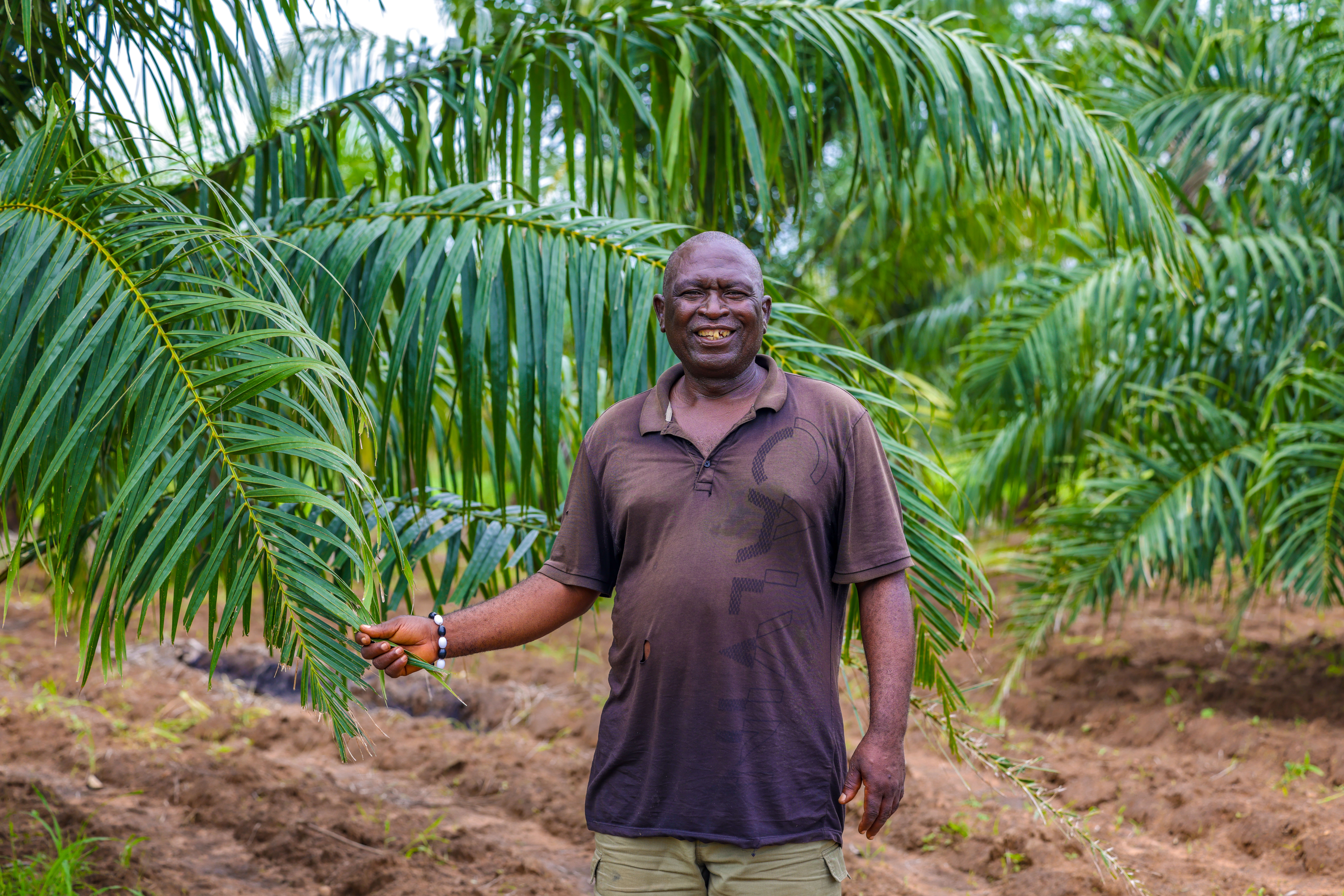 Gber Upa, a farmer from Mbagir village in Benue State.